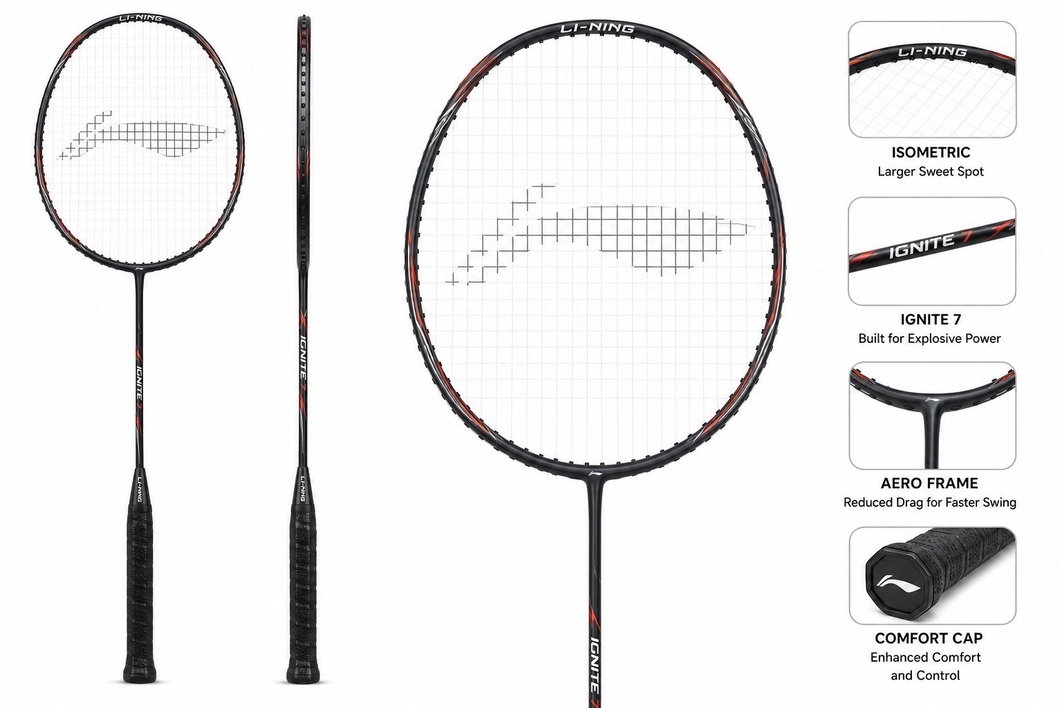 Lining Ignite 7 Badminton Racquet