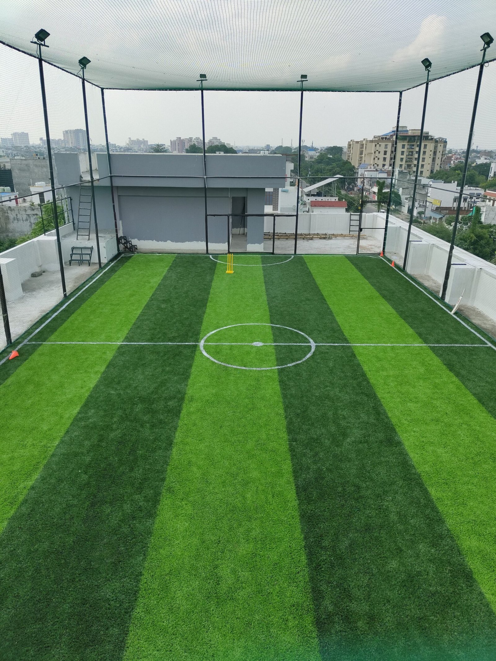 Dugout Sports Arena cricket and football turf in Lucknow
