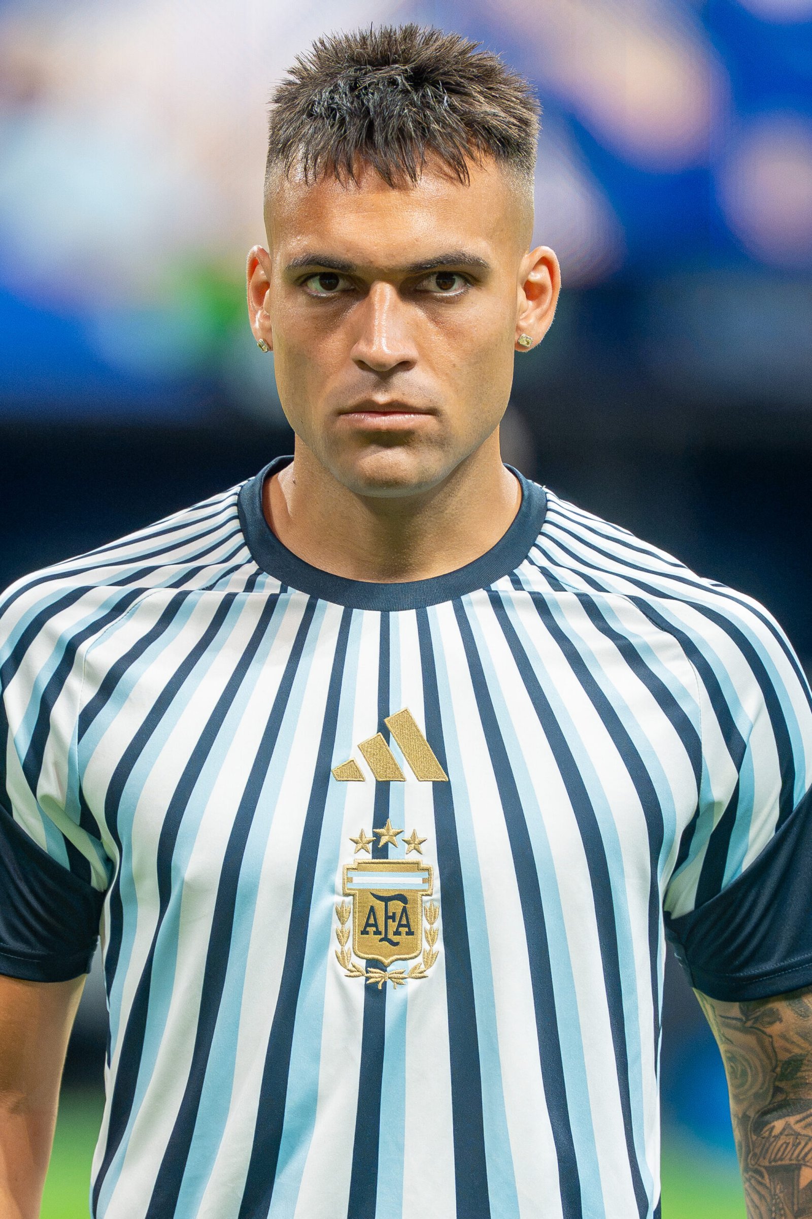 Lautaro Martinez playing for Argentina at the 2026 World Cup